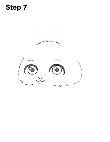 Draw a Cute Chibi Little Mini Cartoon Mouse 7