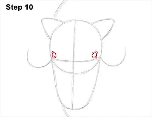How to Draw Musk Ox Standing Horns 10