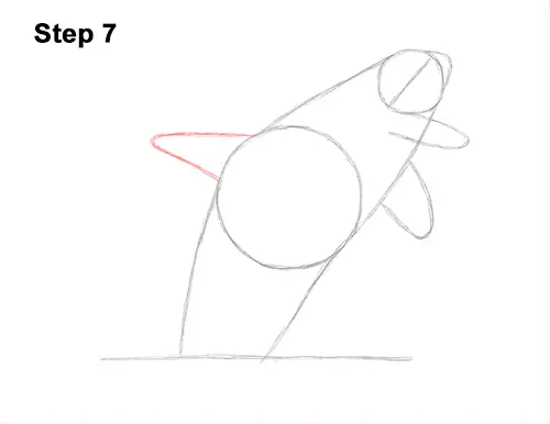 How to Draw a Killer Whale Orca Breaching Jumping 7
