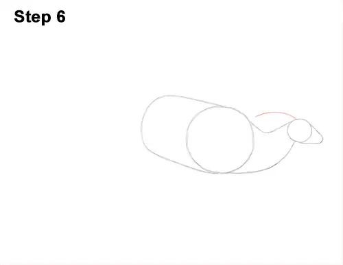 How to Draw a Parasaurolophus Dinosaur 6