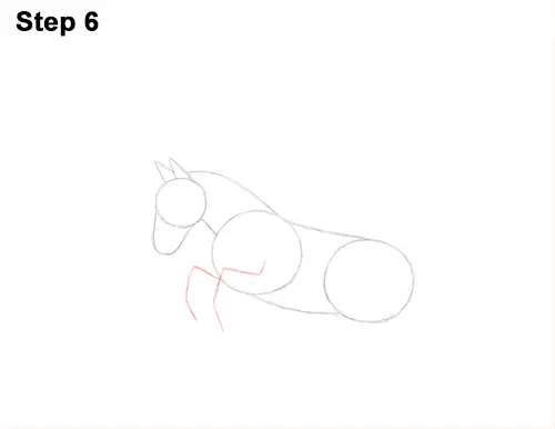 Draw Pegasus Horse Wings 6