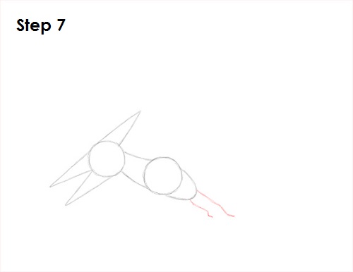 Draw Pteranodon Dinosaur 7