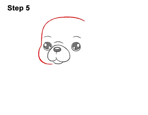 How to Draw a Pug (Cartoon) VIDEO & Step-by-Step Pictures