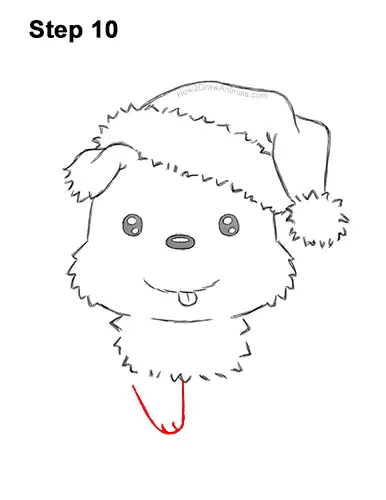 How to Draw a Cute Cartoon Harp Seal Pup Chibi Kawaii 10