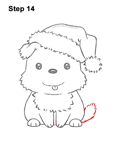 How to Draw a Cute Cartoon Harp Seal Pup Chibi Kawaii 14
