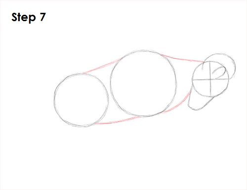 Draw Bighorn Ram 7