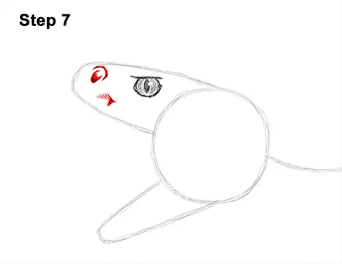 Draw Diamondback Rattlesnake 7