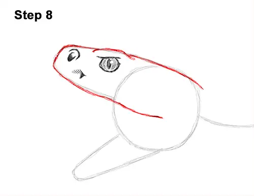 Draw Diamondback Rattlesnake 8