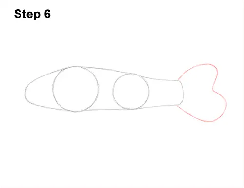 How to Draw a Royal Gramma Fairy Basslet Fish 6