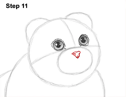 How to Draw a Scottish Fold Cat Playing Pawing Swiping 11