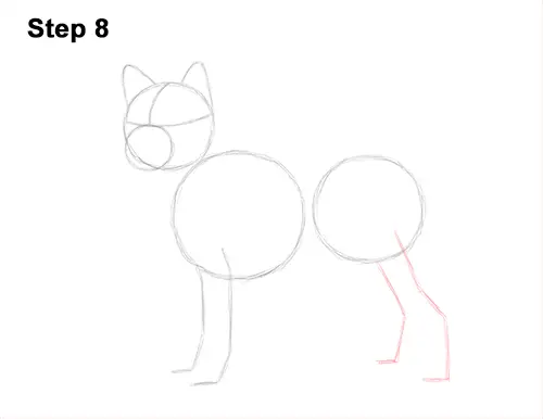 How to Draw a Shiba Inu Puppy Dog 8