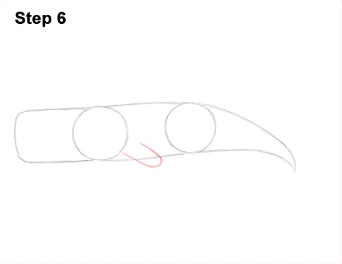 How to Draw a Sperm Whale Side 6
