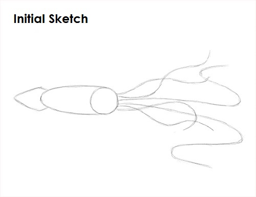 Draw Squid Sketch