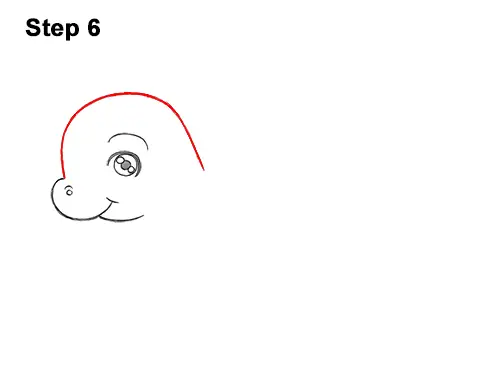 How to Draw a Cute Cartoon Stegosaurus Dinosaur Chibi Kawaii 6