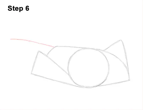 How to Draw a southern common Stingray swimming 6