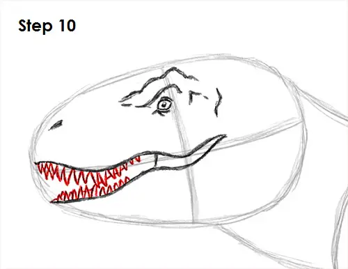 How To Draw A Tyrannosaurus Rex T Rex