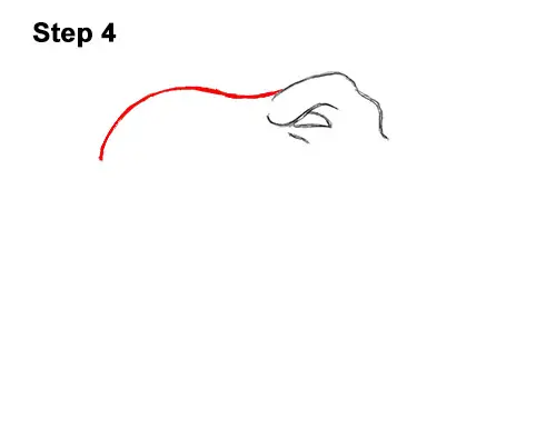 How to Draw a Tyrannosaurus rex Head Roaring 4