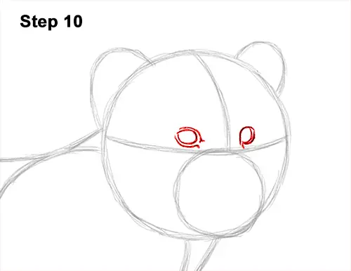 How to Draw a Cute Baby Tiger Cub 10