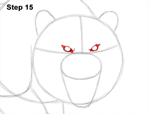 How to Draw a Mean Tiger Roaring Growling Stalking 15