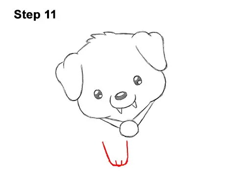 How to Draw Cute Cartoon Puppy Dog Vampire Dracula Halloween 11