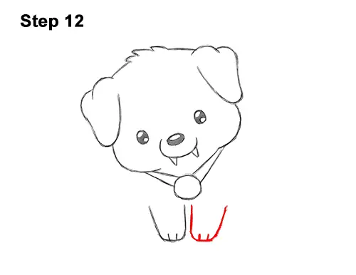 How to Draw Cute Cartoon Puppy Dog Vampire Dracula Halloween 12