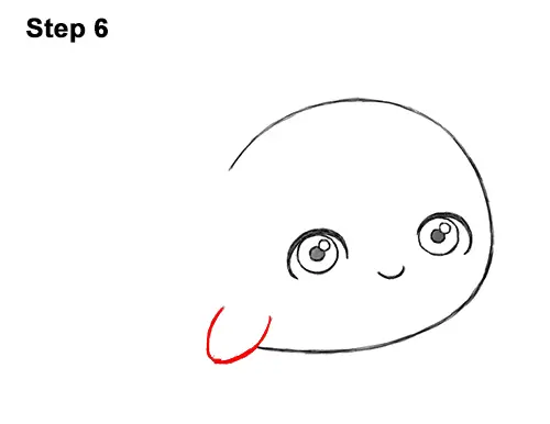How to Draw Cute Cartoon Blue Whale 6