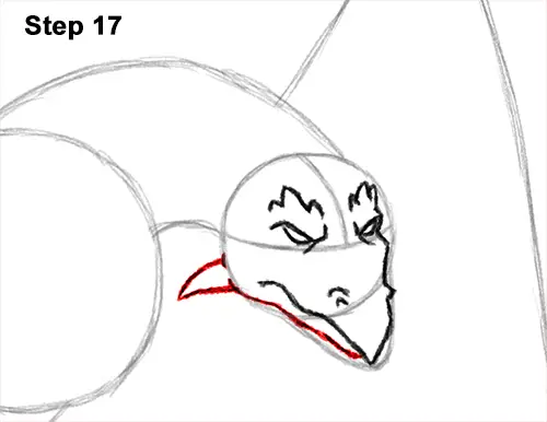 How to Draw Wyvern Dragon Wings Flying 17