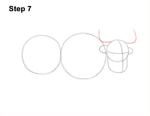 How to Draw a Domestic Himalayan Tibet Yak 7